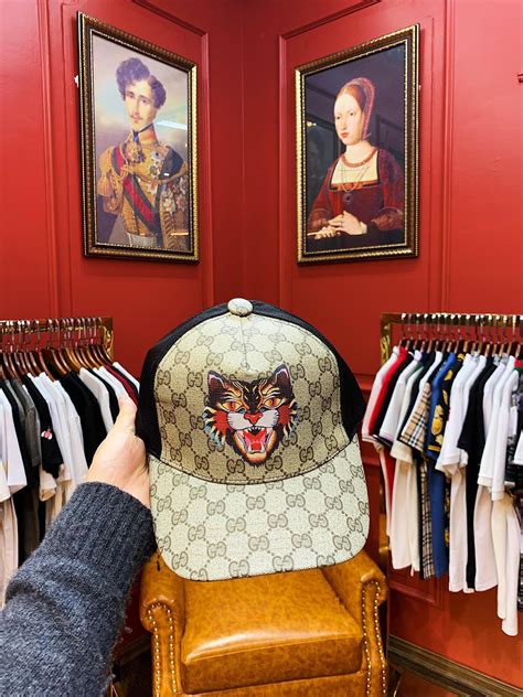 nón gucci hổ bay